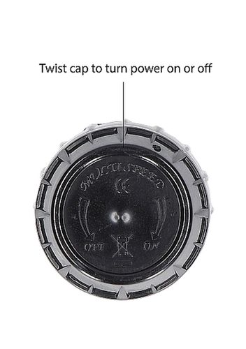 ribbed multispeed vibrator - black na Arena.pl
