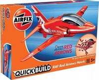 Model do składania Red Arrows Hawk Klocki QUICKBUILD AIRFIX Licencja