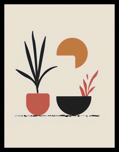 Plakat 50x65cm Domowy Ogród na Arena.pl