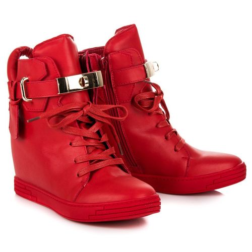 CZERWONE SNEAKERSY Rozmiar - 40 na Arena.pl