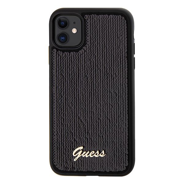 Etui Guess do iPhone 11, iPhone XR, Czarny zdjęcie 3