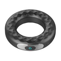 Pierścień Erekcyjny Trójpak Forto Czarny (Jeden rozmiar)