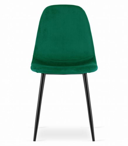 Krzesło COMO - ciemna zieleń aksamit x 4 na Arena.pl