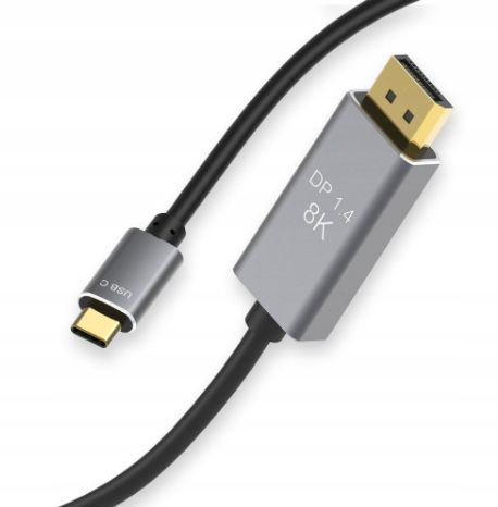 KABEL Przejściówka Adapter USB-C DP DisplayPort 1.4 8K Thunderbolt 4 240hz na Arena.pl
