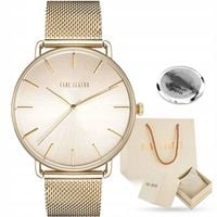 Duży zegarek damski Paul Lorens NEXA - siatka mesh regulowana +GRAWER