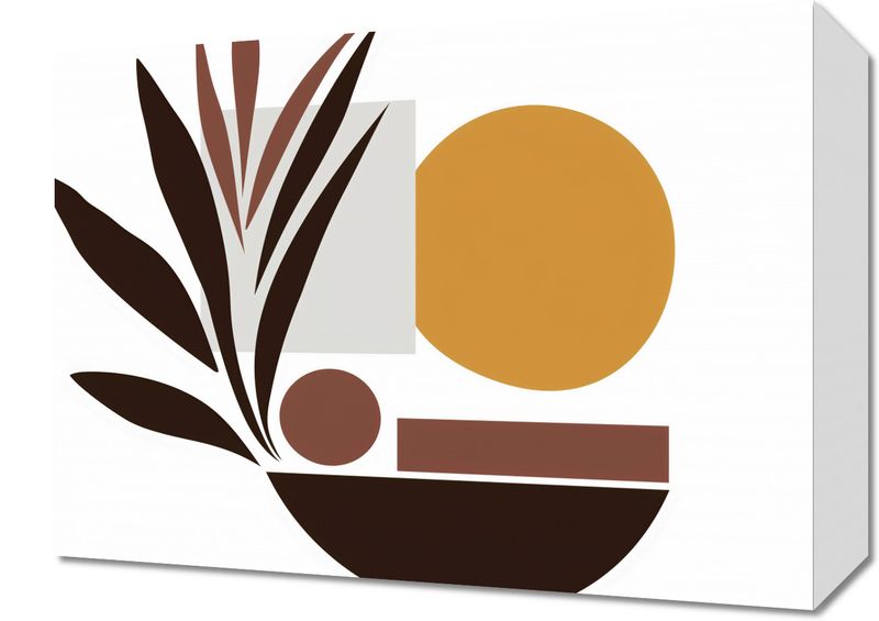 Obraz 40x30cm Stylizacja Roślin zdjęcie 1