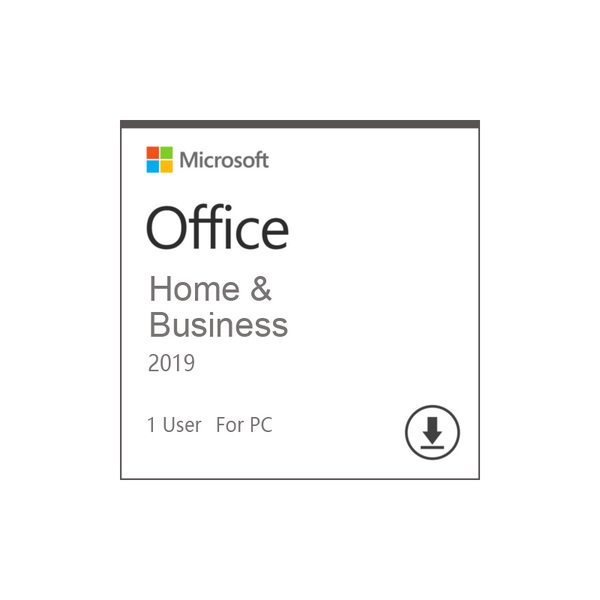 MICROSOFT OFFICE 2019 HOME AND BUSINESS 1 PC Used zdjęcie 1