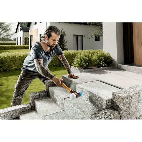 Młotek tworzywa sztucznego Halder Simplex Niebieski Szary TPE na Arena.pl