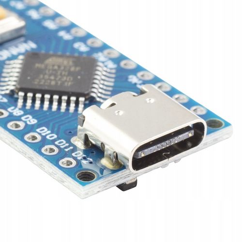 MIKROKOMPUTER MODUŁ NANO V3.0 CH340 ATmega328 USB C KOMPATYBILNY Z ARDUINO na Arena.pl
