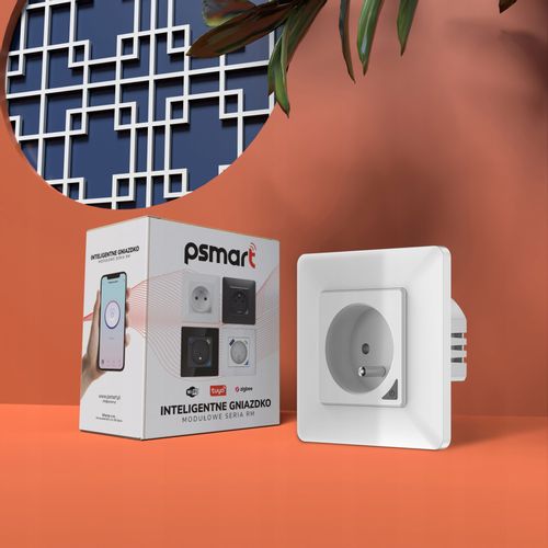 Inteligentne Gniazdo z Pomiarem Prądu WiFi TUYA PSMART 16A białe na Arena.pl