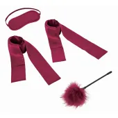 sportsheets s&m enchanted starter kit zestaw akcesoriow burgundowy