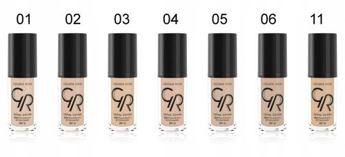 Golden Rose Podkład i Korektor 2w1 Kryjący Total Cover 30 ml 06 TAUPE na Arena.pl