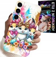 ETUI DO SAMSUNG GALAXY S23 - KRÓLICZKI, ŚWIĄTECZNE, KRÓLIK, WIELKANOC