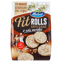 Melvit Fit Rolls gryczane z solą morską 60 g