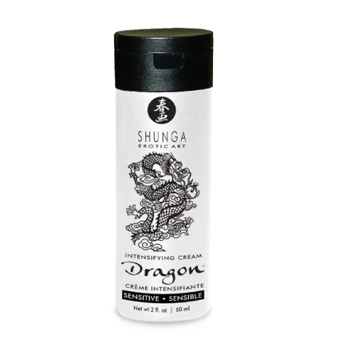 shunga dragon cream sensitive 60 ml - krem intymny dla par, wersja łagodna na Arena.pl