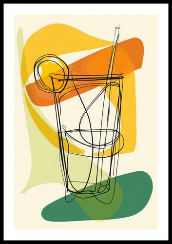 Plakat 40x60cm Koktajl Artystyczny na Arena.pl