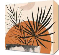 Obraz 30x30cm Palmowy Zachód