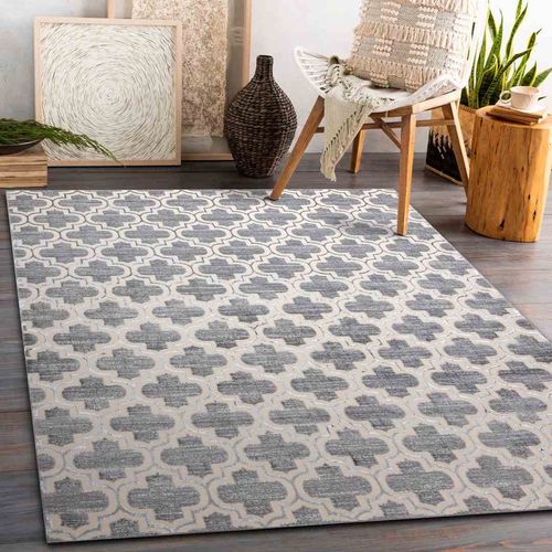 RUG/LU/IONA/CLOVER/GREY+CREAM/120x170 na Arena.pl
