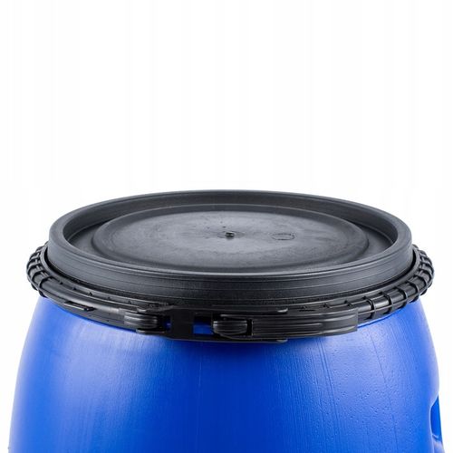 BECZKA PLASTIKOWA Z OBEJMĄ ZBIRNIK NA WODĘ 60L na Arena.pl