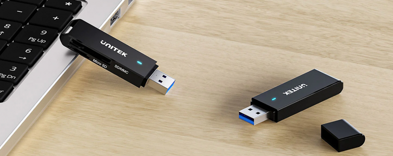 Unitek Czytnik kart SD i microSD USB-A zdjęcie 6