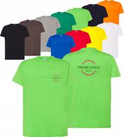 męska KOSZULKA bawełniana T-SHIRT własny HAFT LOGO firmowa reklamowa