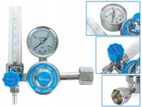 Reduktor CO2/Argon z rotametrem GEKO 25m3/h 200 bar 6 mm