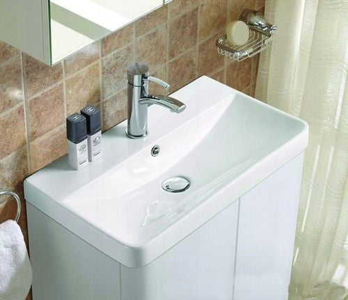 MEXEN DAGNA UMYWALKA WPUSZCZANA W BLAT 50x35 BIAŁA na Arena.pl