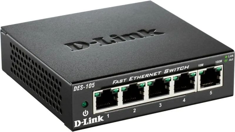 SWITCH DES-105/E 5-PORTOWY D-Link zdjęcie 3