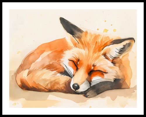 Plakat 65x50cm Akwarelowa Sielanka na Arena.pl