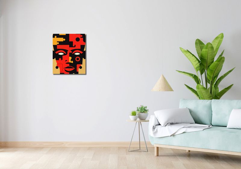 Obraz 40x50cm Puzzle Tożsamości zdjęcie 2