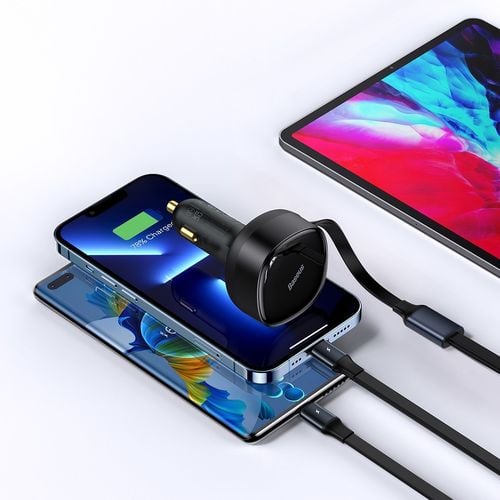 Ładowarka Baseus Enjoyment Samochodowa Usb-C Lightning 30W na Arena.pl