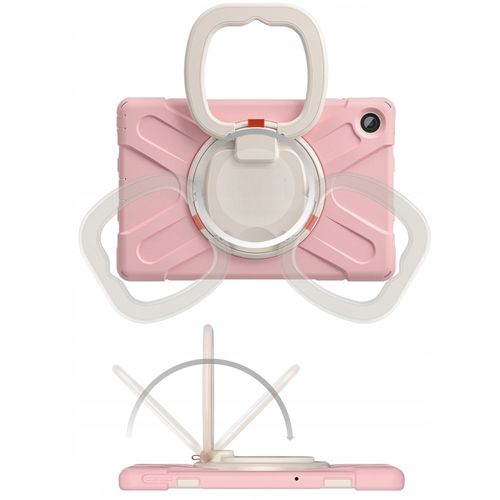 Etui do iPad 10.2" 2019/2020/2021 z Podstawką Wytrzymałe Różowe na Arena.pl