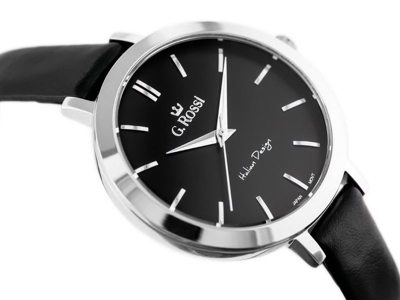 ZEGAREK G. ROSSI - 11389A-1A1 (zg786h) + BOX zdjęcie 3