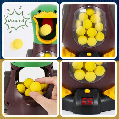 GŁODNA KACZKA STRZELANIE DO CELU PISTOLET ZABAWKOWY 2X GRA ZRĘCZNOŚCIOWA na Arena.pl