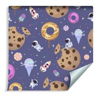 Tapeta Dla Dzieci - Kosmiczne Słodycze