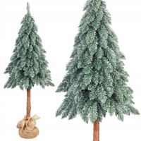 POLSKA CHOINKA SZTUCZNA NA PNIU choinki świąteczne PIEŃ NATURALNY 160 cm