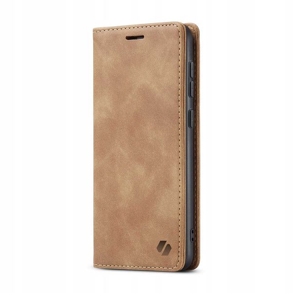 Spacecase Wallet Galaxy S24 Fe Light Brown zdjęcie 5