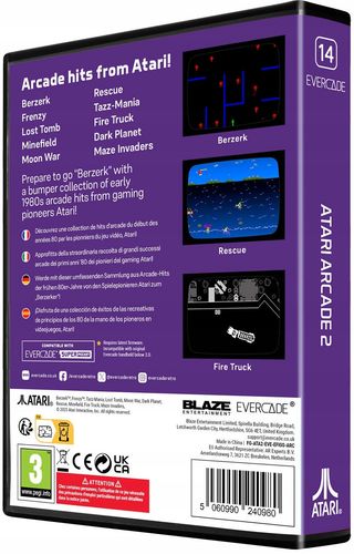 Gra Evercade Atari Arcade 2 na Arena.pl