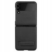 ETUI NILLKIN QIN VEGAN LEATHER DO SAMSUNG GALAXY Z FLIP 4 CZARNE CASE COVER