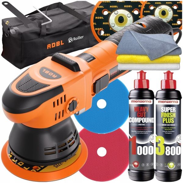 ADBL Roller D09125-02 Zestaw Maszyna Polerska Pasty Menzerna Polerka Auta zdjęcie 1