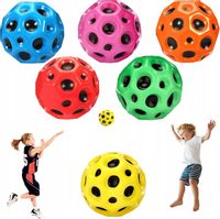 6X KOSMICZNA PIŁKA SKACZĄCA SENSORYCZNA DLA DZIECI I PREZENTÓW DLA ZWIERZĄT
