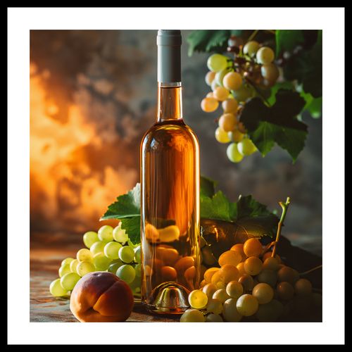 Plakat 40x40cm Bursztynowe Wino na Arena.pl