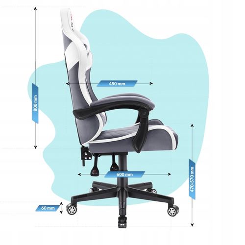 FOTEL GAMINGOWY DLA GRACZA BIUROWY HELL'S na Arena.pl