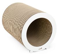 Wytrzymały drapak z funkcją legowiska dla kota Gattino Mia Biały 37x28cm