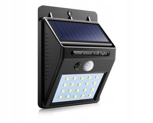 HALOGEN SOLAR ŚCIENNY 20LED Z CZUJNIKIEM RUCHU na Arena.pl