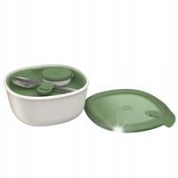 Lunchbox BergHOFF Leo z zestawem sztućców 1,6l Pojemnik na żywność