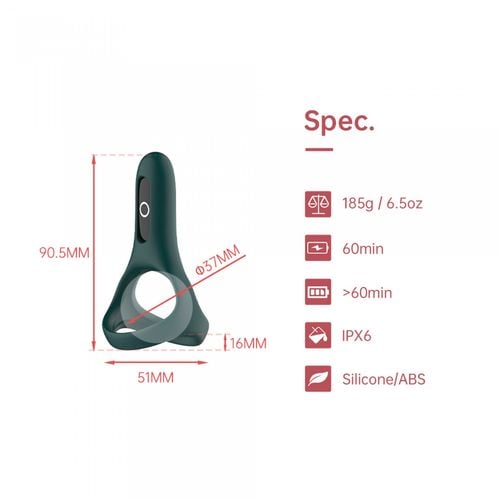 magic motion   rise smart wearable cockring green na Arena.pl