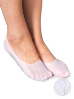 Skarpety stopki damskie laserowe cienkie białe 3PAK 36-41 YOCLUB