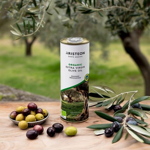 Oliwa z oliwek BIO EXTRA VIRIGIN Grecka ARISTEON 500 ml TŁOCZONA NA ZIMNO na Arena.pl