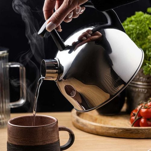 czajnik 1,5l z gwizdkiem kinghoff kh-1896 srebrny na Arena.pl